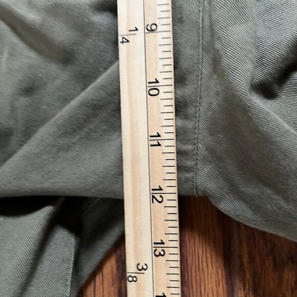 Reaven Olive Green 20 Pocket Cardo Straight Leg Streatwear Pants Mens Size M - Picture 7 of 8